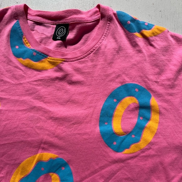Men's Odd Future T-Shirt Multicolor 2XL Hip Hop Rap OFWGKTA Golf Donut LA Tyler - Picture 2 of 12